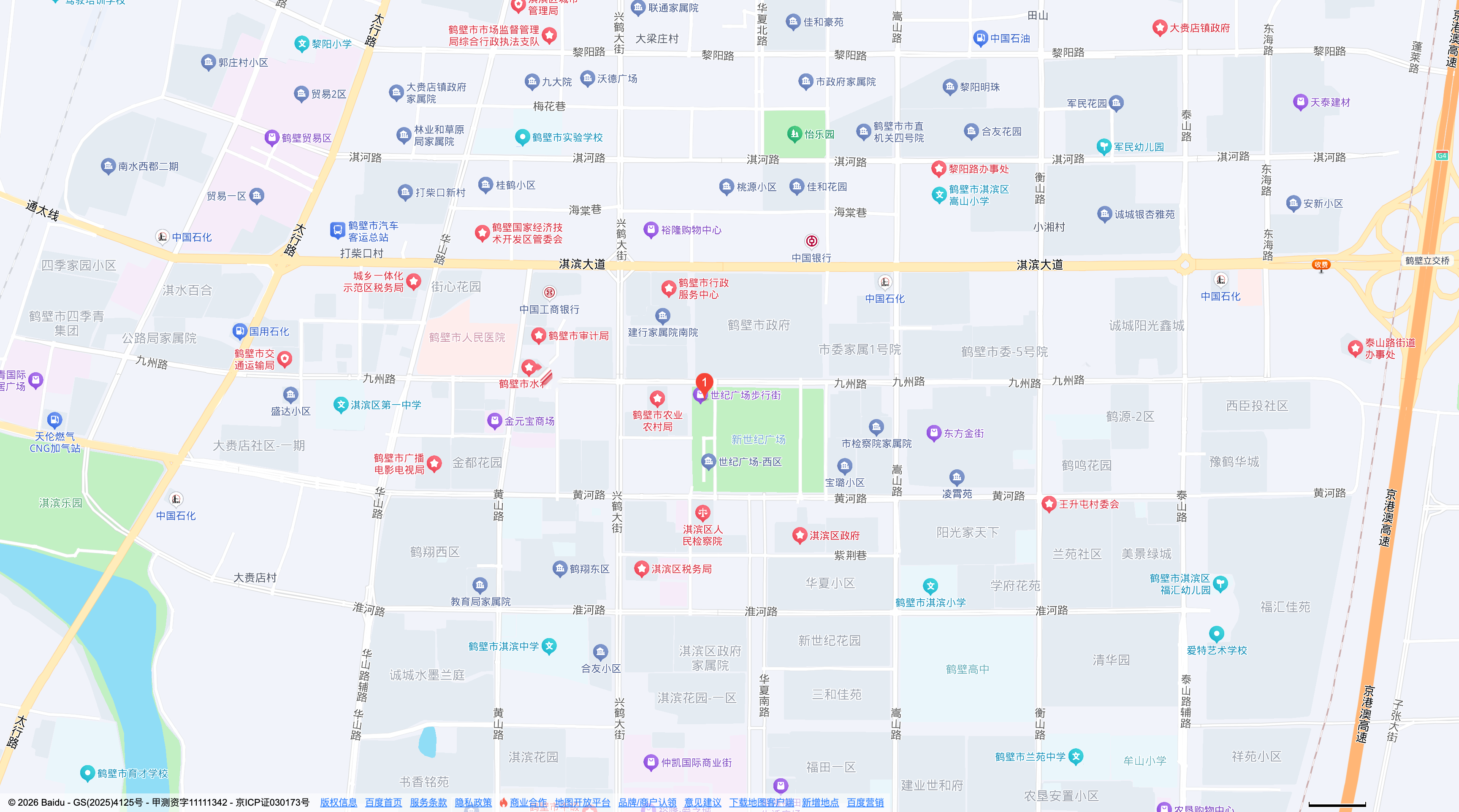 公司地址地图